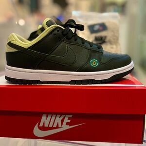 Women’s Dark Green Nike Dunk Lows